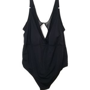 Plus Size 3x Black Swimsuit